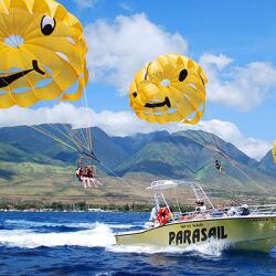 parasailing